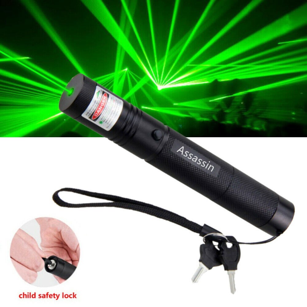 USB zeleni laser kazalnik z nastavljivim žarkom - Imagen 5