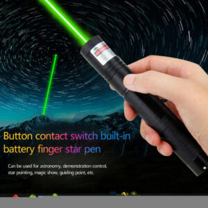USB zeleni laser kazalnik z nastavljivim žarkom