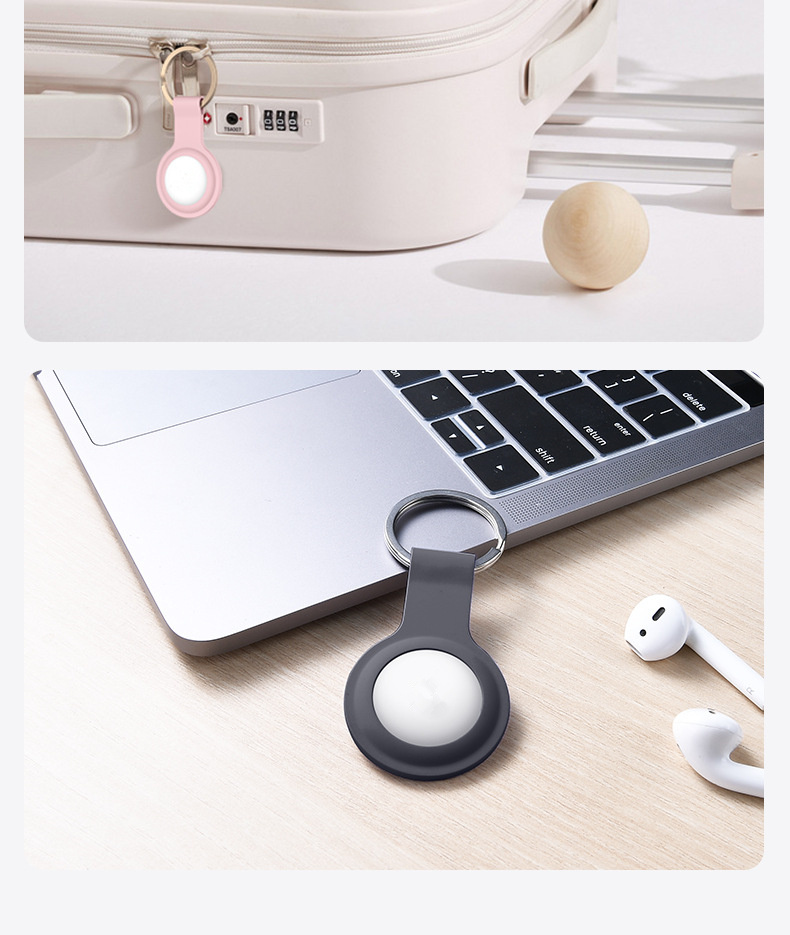 Mehka silikonska zaščitna ohišja za Apple AirTags – Bild 4