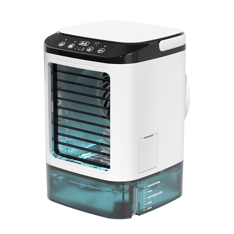 New Style Air Cooler Desktop Air Conditioner Fan Dual Spray Cooling Electric Fan Air Cooler USB Portable Refrigeration - Obrázek 6