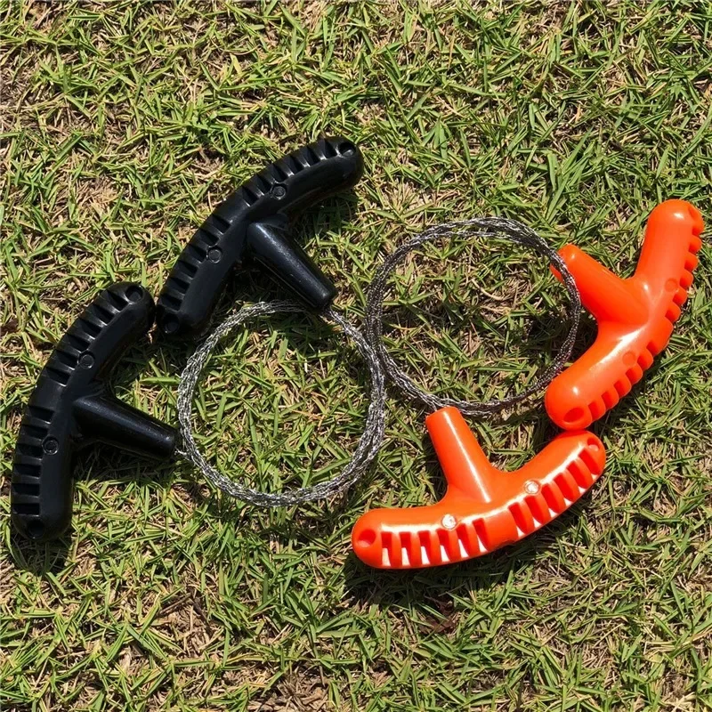 Prenosna žaga z ročaji (survival)
