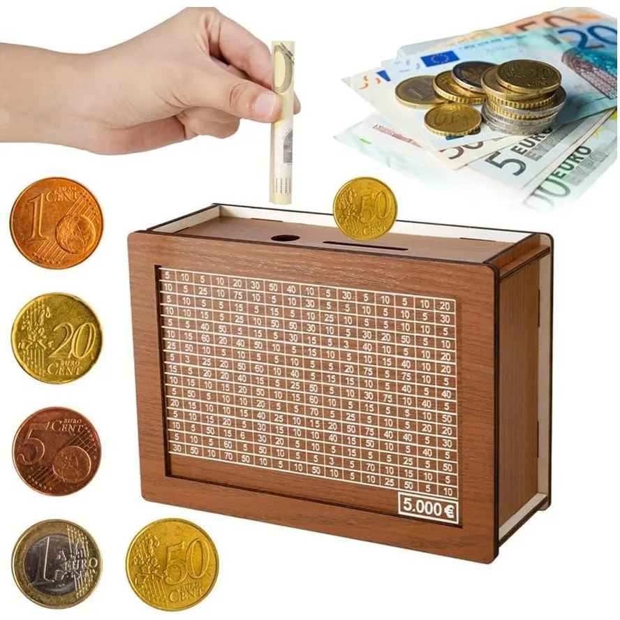 Lesen hranilnik za varčevanje denarja