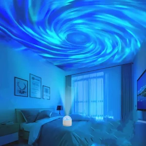 Retro 3v1 ocean projektor, bluetooth zvočnik in LED luč | VIVAPLAY