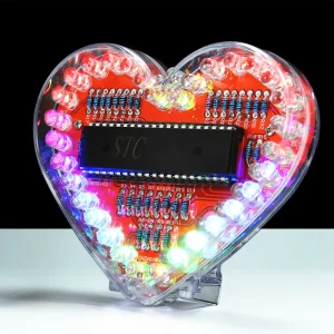 LED obesek v obliki srca na dotik | HEARTIGLO