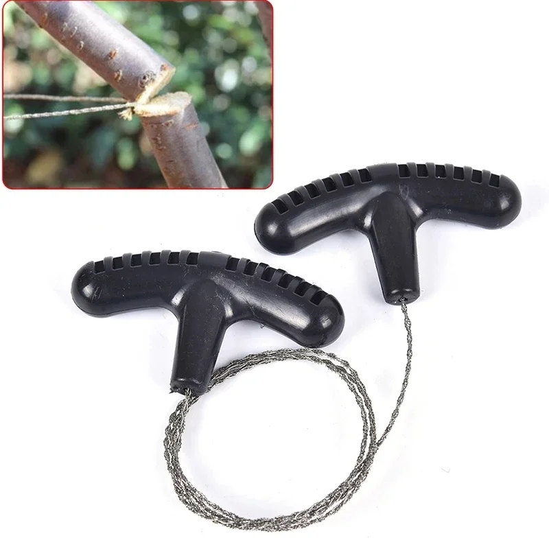 Prenosna žaga z ročaji (survival)