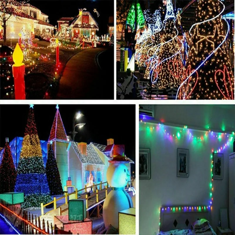 LED luči na traku z vrtnicami (2 m)