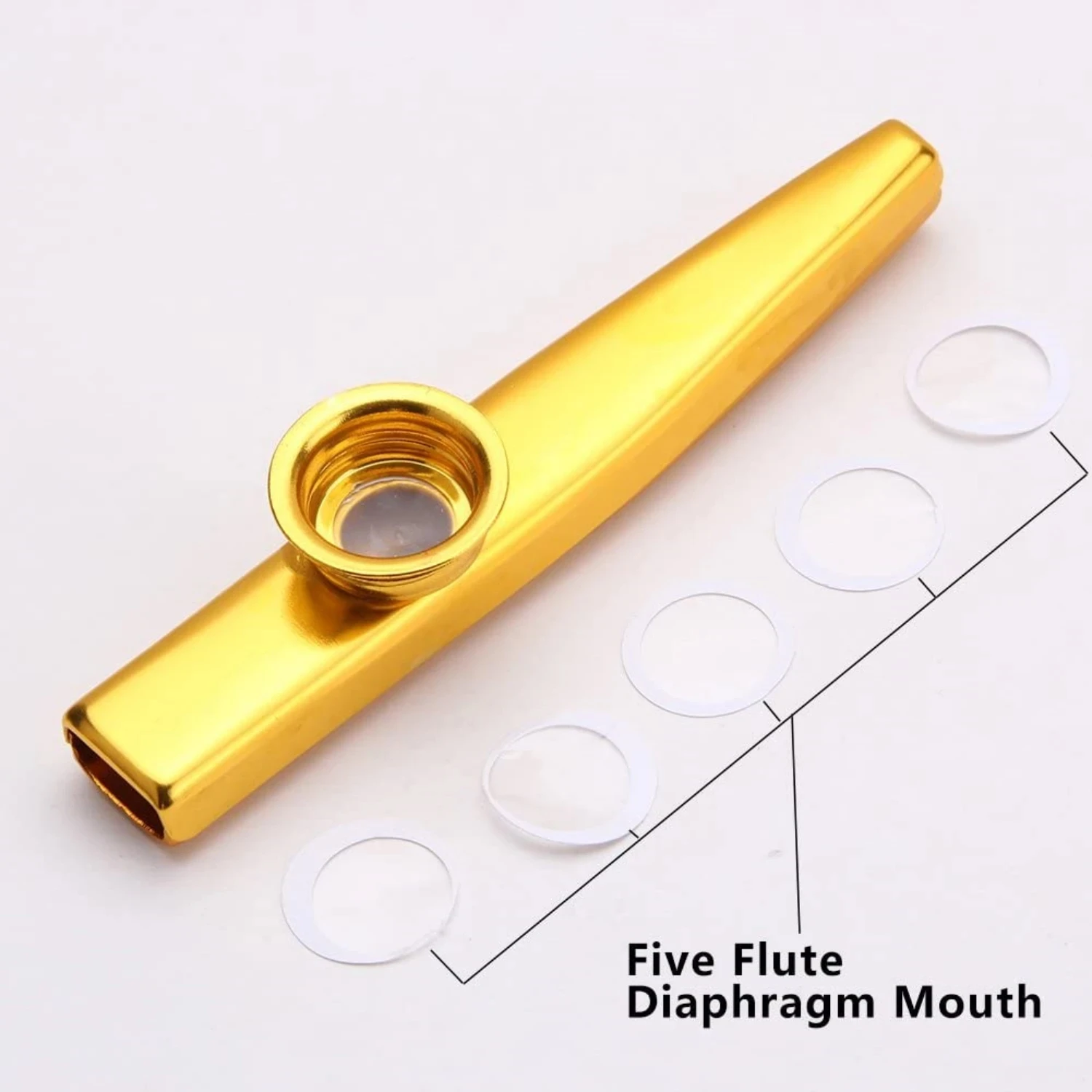 Pihalni instrument za začetnike (kazoo flavta)