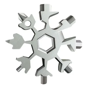 Večnamensko orodje 18-v-1 v obliki snežinke | MULTIFLAKE